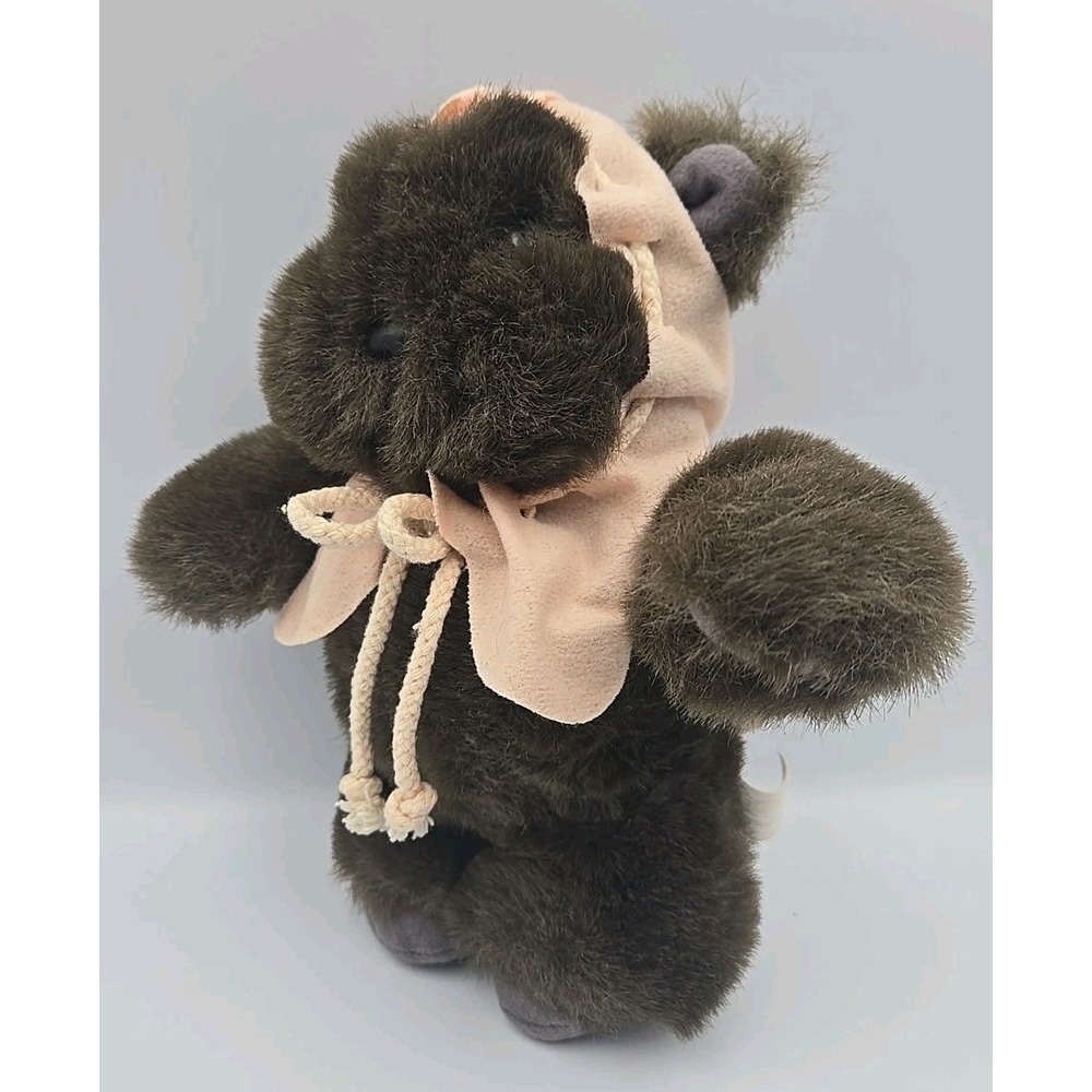 Vintage Walt Disney Star Wars 8" Ewok Peach Cape Plush Mouseketoys Lucas‎ Films